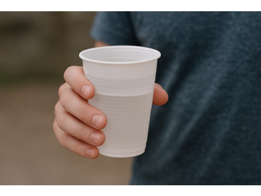 Användning Plastmugg