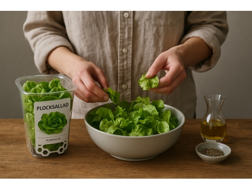 Användning Plocksallad