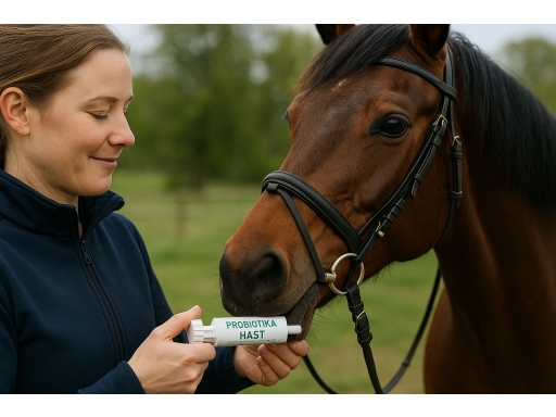 Användning Probiotika häst