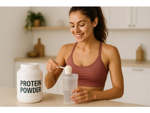 Användning Proteinpulver för tjejer och kvinnor