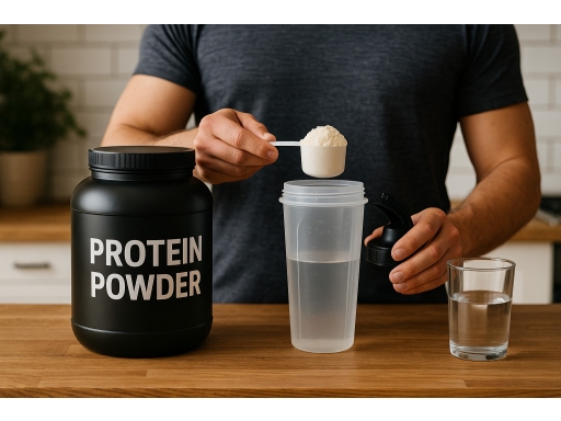 Användning Proteinpulver