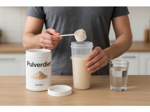 Användning Pulverdiet