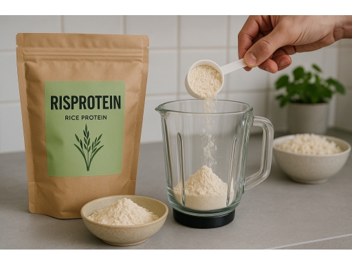 Användning Risprotein