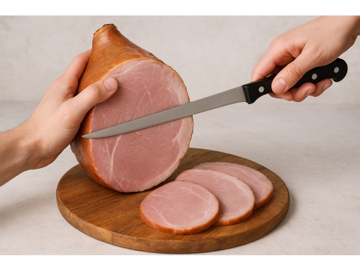 Användning Skinkkniv