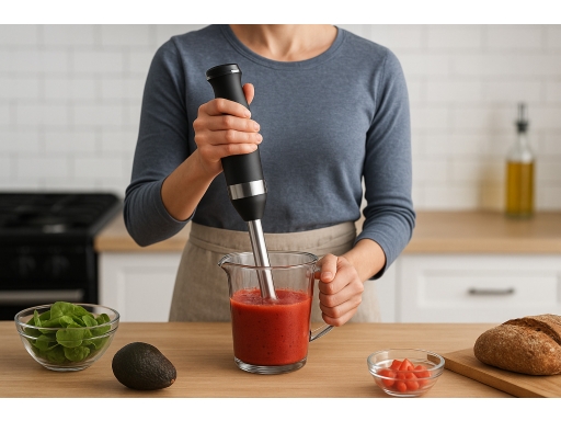 Användning Sladdlös stavmixer