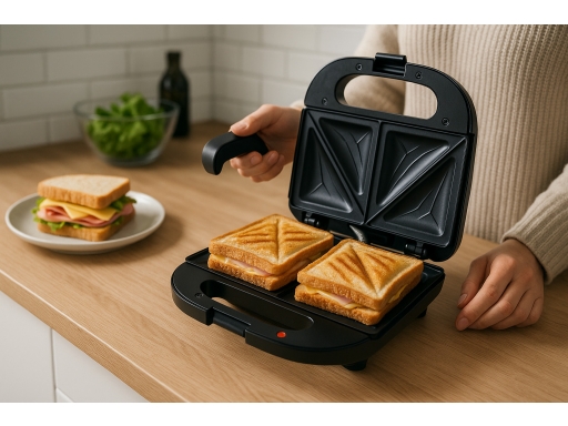 Användning Smörgåsgrill