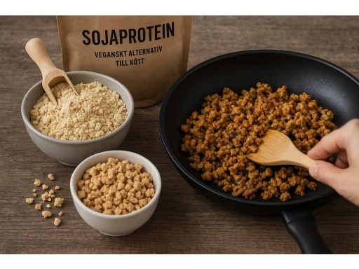 Användning Sojaprotein