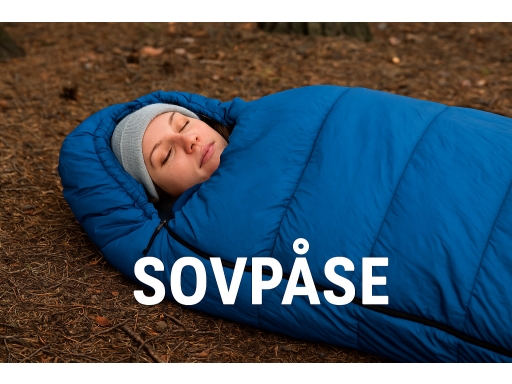 Användning Sovpåse