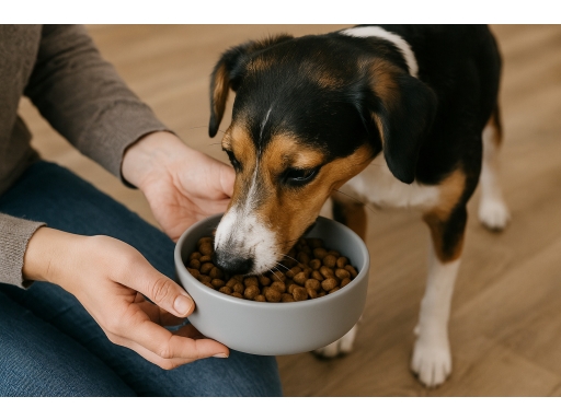 Användning Torrfoder hund