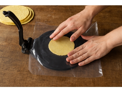 Användning Tortillapress