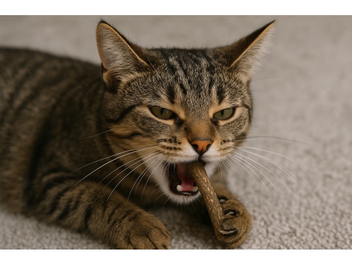 Användning Tuggpinne katt