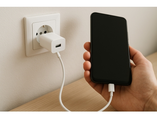 Användning USB-laddare