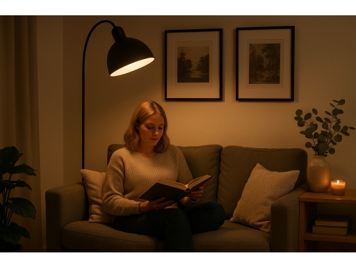 Användning vardagsrumslampa