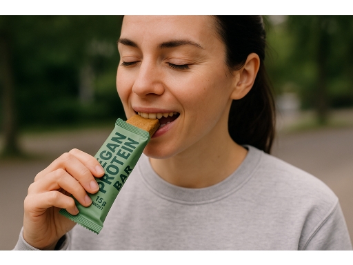 Användning Vegansk Proteinbar