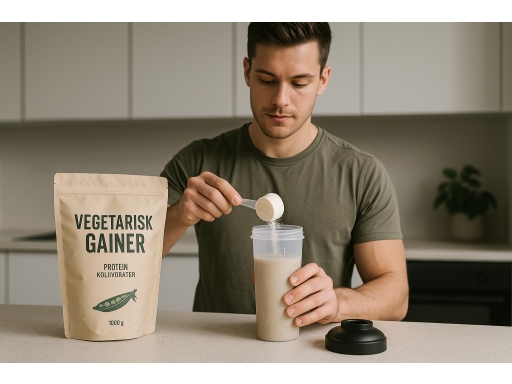 Användning Vegetarisk gainer