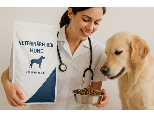 Användning Veterinärfoder hund