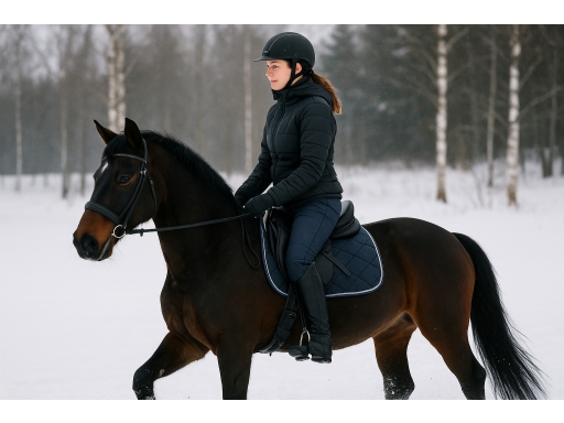 Användning Vinterridbyxor