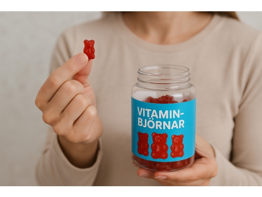 Användning Vitaminbjörnar