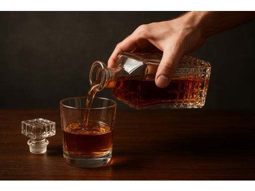 Användning Whiskey karaff