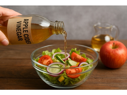 Användning Äppelcidervinäger