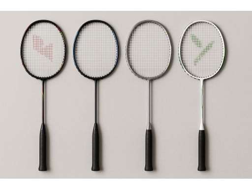 Olika sorters Badmintonracket