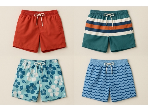 Olika sorters Badshorts