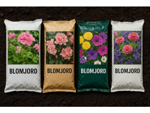 Olika sorters Blomjord