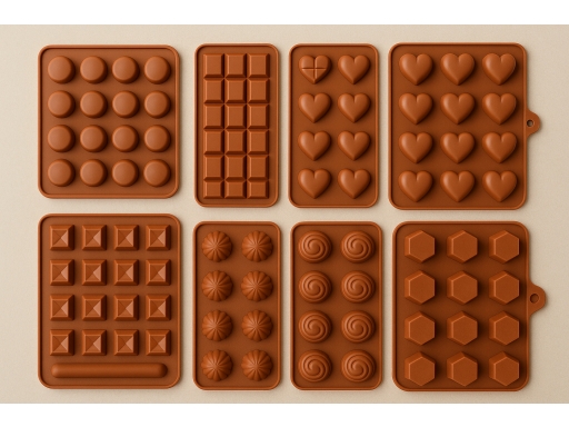 Olika sorters Chokladform