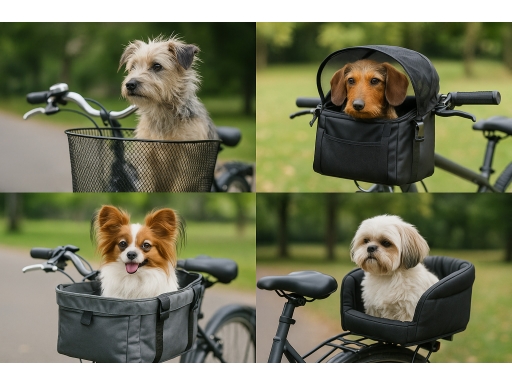 Olika sorters Cykelkorg hund