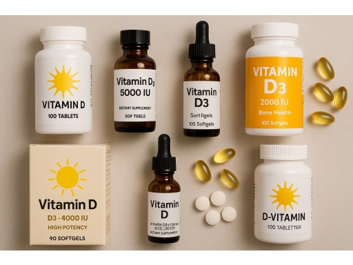 Olika sorters D-Vitamin