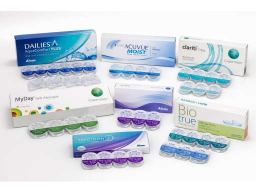 Olika sorters Endagslinser