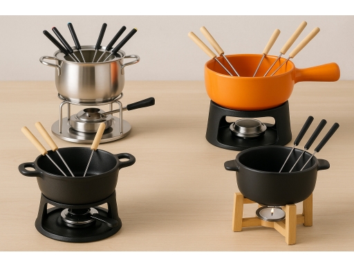Olika sorters Fondueset