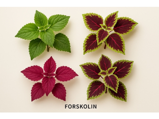Olika sorters Forskolin