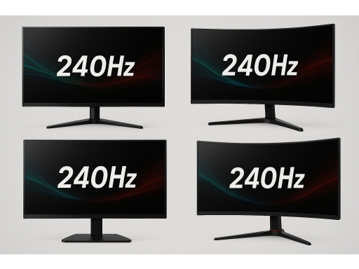 Olika sorters Gamingskärm 240 hz