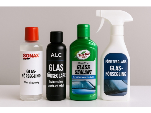 Olika sorters Glasförsegling