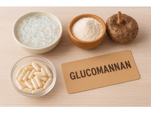 Olika sorters Glukomannan