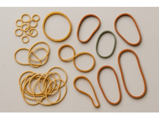 Olika sorters Gummiband