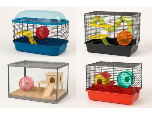 Olika sorters Hamsterbur