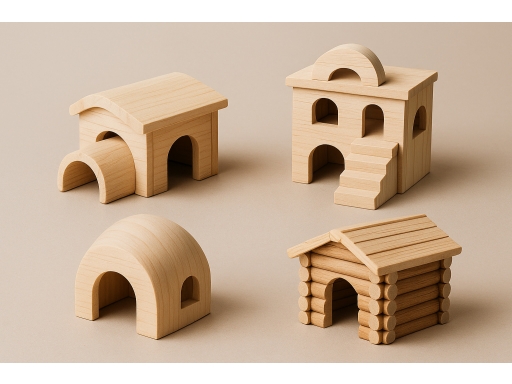 Olika sorters Hamsterhus