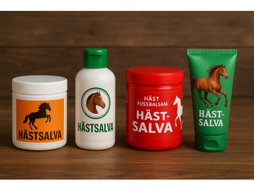 Olika sorters Hästsalva