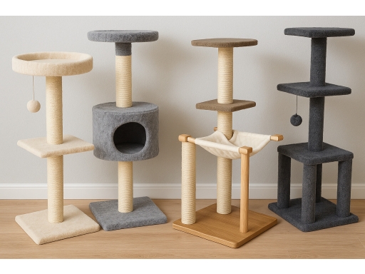 Olika sorters Klösträd katt