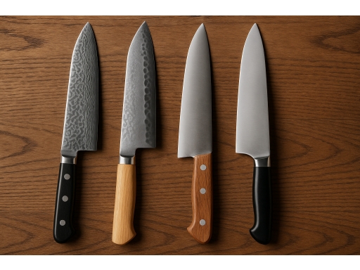 Olika sorters Kockkniv