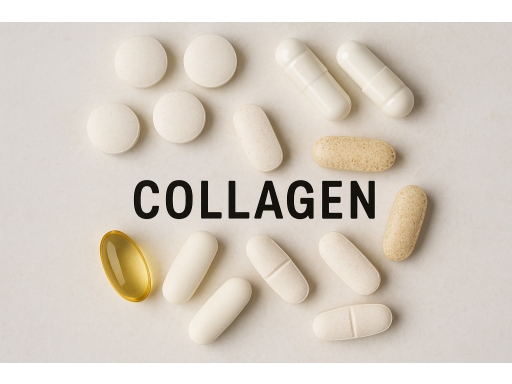 Olika sorters Kollagentabletter