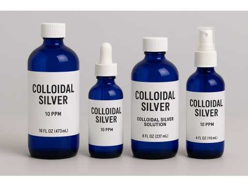 Olika sorters Kolloidalt Silver