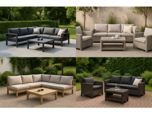 Olika sorters Loungegrupp