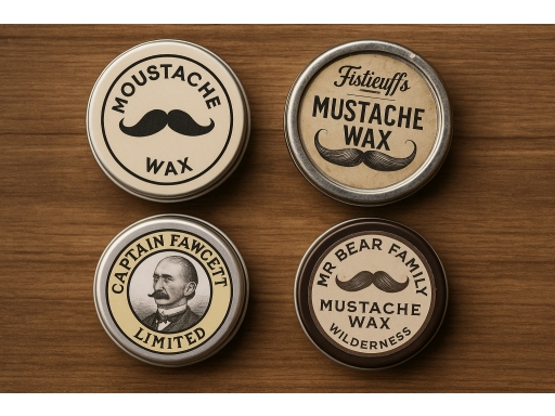 Olika sorters Mustaschvax