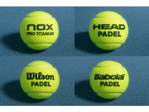 Olika sorters Padelbollar