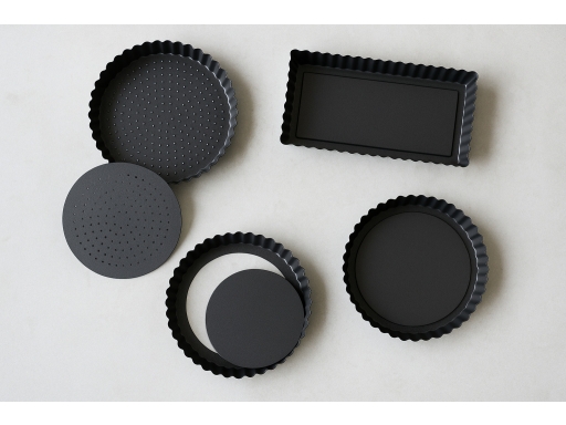 Olika sorters Pajform med löstagbar botten