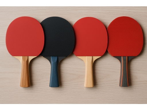 Olika sorters Pingisracket