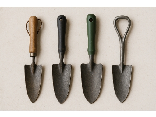 Olika sorters Planterspade